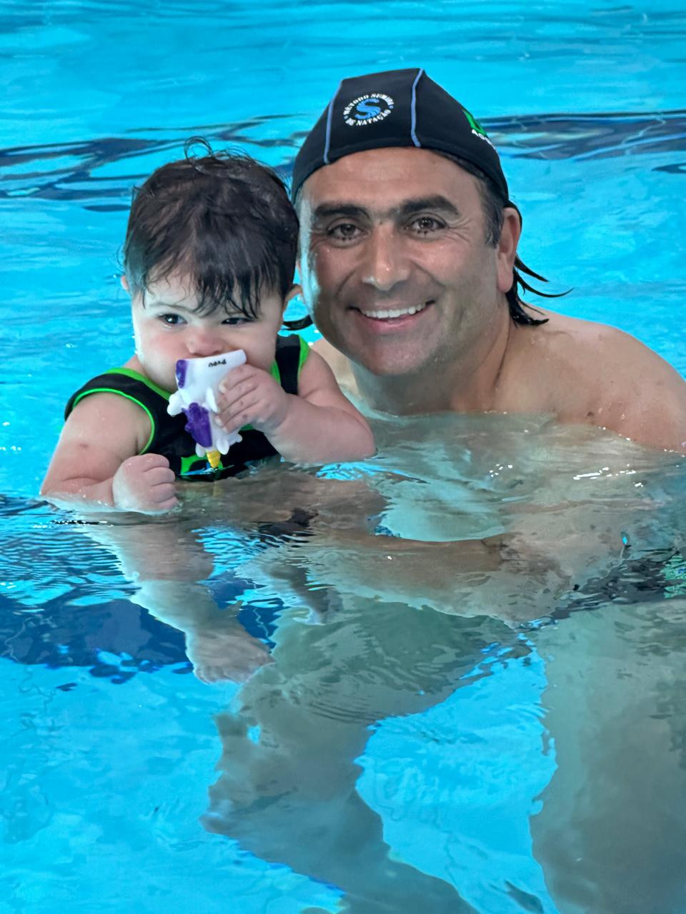 Eduardo Sumida com aluno