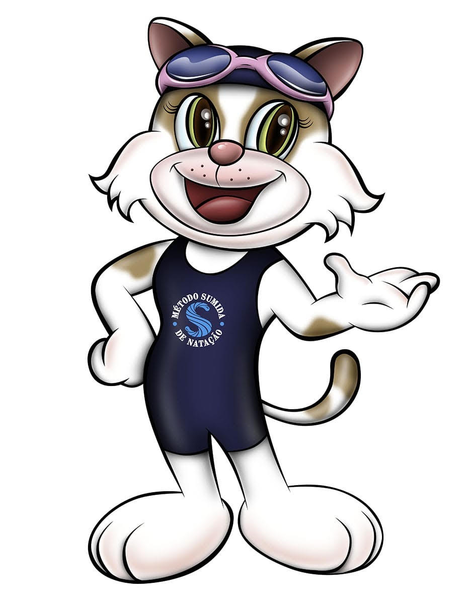 Pérola, mascote da Dudu Acqua Center